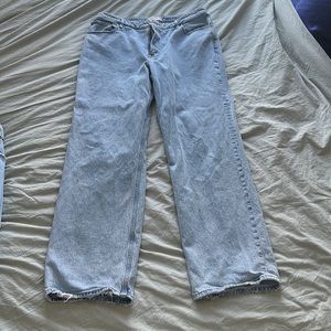 Abercrombie & Fitch Sky Blue High Rise Jeans